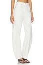 view 2 of 6 JEAN BARREL LUNA in Chalk White