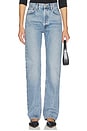 view 1 of 6 90s Pinch Waist Long Jean in Stage