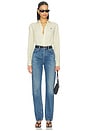 view 5 of 6 90s Pinch Waist Long Jean in Circulate