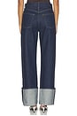 view 5 of 6 Big Cuff Jean in Rinse