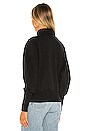 view 3 of 4 Extended Rib Sweatshirt in Black
