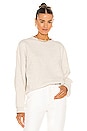 view 1 of 4 Nolan Drop Shoulder Sweatshirt in Oatmeal Heather