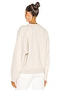 view 3 of 4 Nolan Drop Shoulder Sweatshirt in Oatmeal Heather