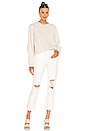 view 4 of 4 Nolan Drop Shoulder Sweatshirt in Oatmeal Heather