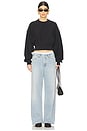 view 4 of 4 Kit Sweatshirt in Washed Black