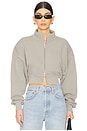 view 1 of 4 Asta Zip Sweatshirt in Drab