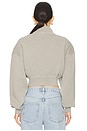 view 3 of 4 Asta Zip Sweatshirt in Drab