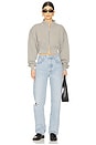 view 4 of 4 Asta Zip Sweatshirt in Drab