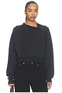 view 1 of 4 Walsh Sweatshirt in Washed Black