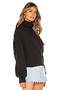 view 2 of 4 X REVOLVE Balloon Sleeve Turtleneck Sweatshirt in Black