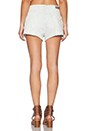 view 3 of 3 A Gold E Parker Cut Off Short in Blanche