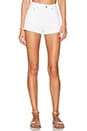 view 1 of 3 SHORT EN JEAN TAILLE HAUTE ANJA in San Remo Distressed