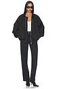 view 5 of 5 Raffi Bomber Jacket in Black