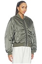 view 4 of 5 Frankie Reversible Bomber in Fern
