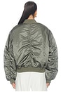 view 5 of 5 Frankie Reversible Bomber in Fern