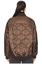 view 4 of 6 Isla Quilted Jacket in Bourbon