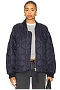 view 1 of 4 Isla Quilted Jacket in Ink