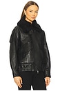 view 3 of 5 КУРТКА AVRIL in Black