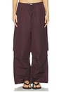view 1 of 7 Coulson Parachute Pant in Cordovan
