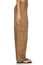 view 4 of 6 Ambika Utility Pant in Toffee