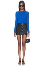 view 6 of 6 Verica Mini Skirt in Croc