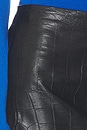 view 7 of 6 Verica Mini Skirt in Croc