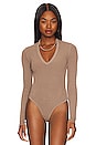view 2 of 5 Tavi Bodysuit in Biscotti