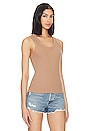 view 2 of 4 Poppy Tank in Truffle