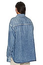view 4 of 5 Camryn Upsized Denim Shirt in Swing