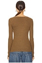 view 3 of 4 Corey Scoop Neck Tee in Brew