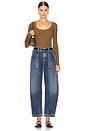 view 4 of 4 Corey Scoop Neck Tee in Brew