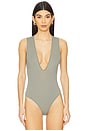 view 2 of 5 Wynn Bodysuit in Aluminum