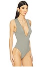 view 3 of 5 Wynn Bodysuit in Aluminum