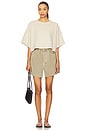 view 4 of 4 Arli Tee in Brown Rice