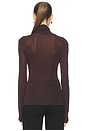 view 3 of 4 Pascale Turtleneck in Root