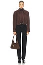 view 4 of 4 Pascale Turtleneck in Root