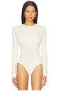 view 2 of 5 Abbi Bodysuit in Oat Milk