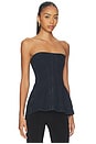 view 2 of 4 Lara Corset Top in Night Sky