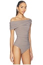 view 3 of 5 Sherilyn Bodysuit in Taupe