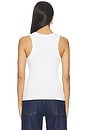 view 3 of 4 Leigh Tank Top in White