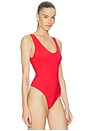 view 3 of 5 Tora Bodysuit in Vermilion
