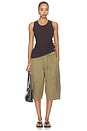 view 4 of 4 Twisted Poppy Tank Top in Tone