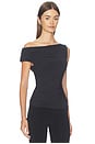 view 2 of 5 Carlin Top in Black