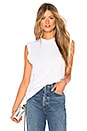view 1 of 4 DÉBARDEUR MUSCLE TEE in White