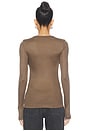 view 4 of 4 Delphi Slim Tee in Brunel