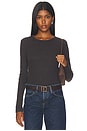 view 1 of 4 Delphi Slim Tee in Ganache