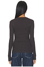 view 4 of 4 Delphi Slim Tee in Ganache