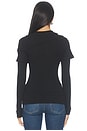 view 4 of 4 Harlon Top in Black