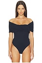 view 2 of 5 Stam Bodysuit in Navy