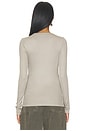 view 4 of 4 Delphi Slim Tee in Taupe